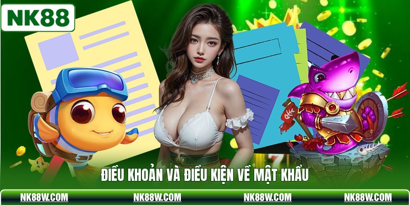 Điều khoản và điều kiện về mật khẩu